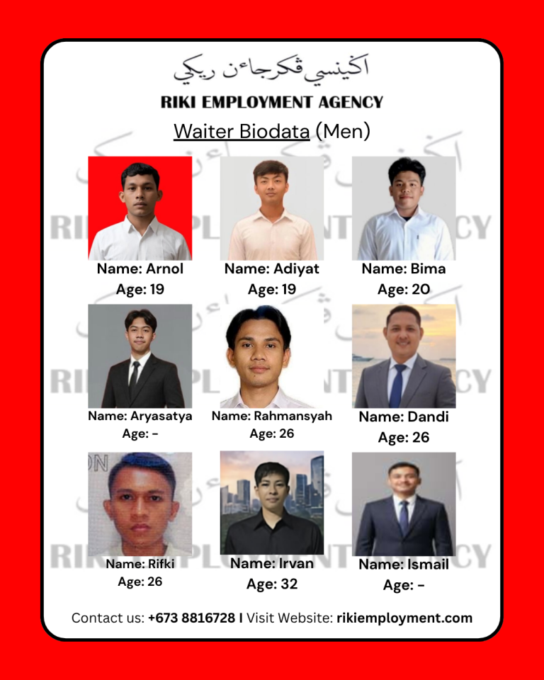 biodata pekerja